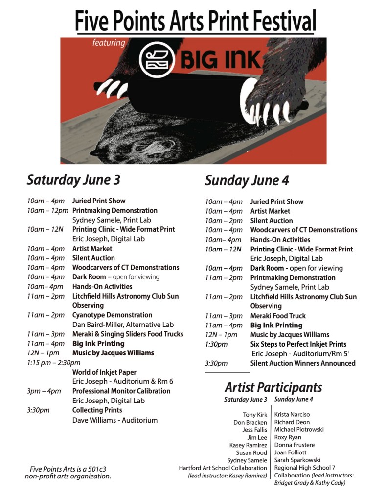Schedule - Five Points Center For The Visual Arts
